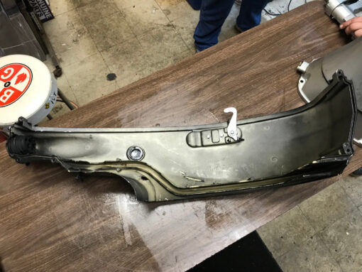 11 Suzuki DF 250 HP 4 Stroke Outboard Bottom Starboard Cowl Cover Freshwater MN,,