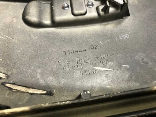 11 Suzuki DF 250 HP 4 Stroke Outboard Bottom Starboard Cowl Cover Freshwater MN,,