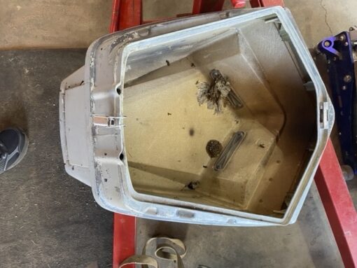 1960 Evinrude 50523 75hp Outboard Boat Motor Cover Hood Cowl 278185,,