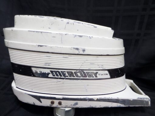 1963 MERCURY 110 9.8HP TOP COWL REWIND STARTER 191-1955A1 OUTBOARD BOAT MOTOR,,