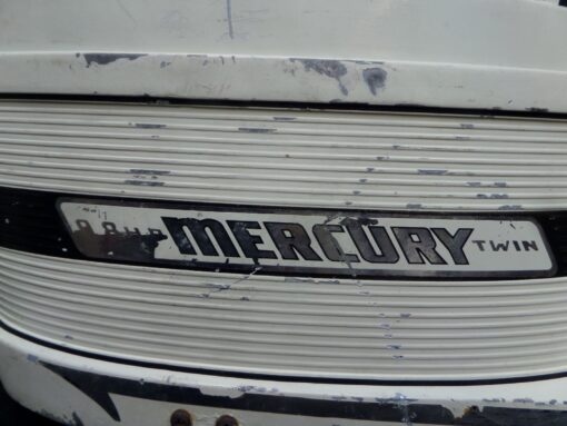 1963 MERCURY 110 9.8HP TOP COWL REWIND STARTER 191-1955A1 OUTBOARD BOAT MOTOR,,