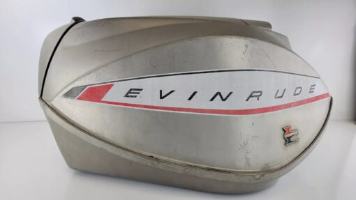 1967 Evinrude 80hp Outboard Motor Model #80753R Cowling Cover with Latch,,
