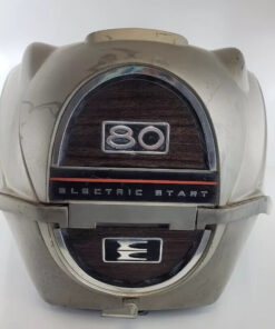 1967 Evinrude 80hp Outboard Motor Model #80753R Cowling Cover with Latch,,