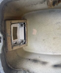 1971 JOHNSON EVINRUDE 40EL71B 40HP OUTBOARD MOTOR COWLING / COVER O.E.M USED.,,