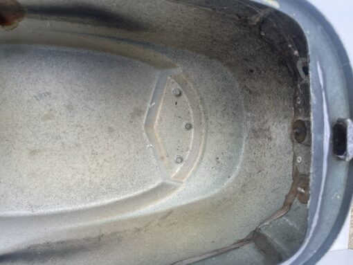 1971 JOHNSON EVINRUDE 40EL71B 40HP OUTBOARD MOTOR COWLING / COVER O.E.M USED.,,