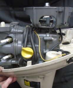 1977 HONDA B75K3 7.5HP POWERHEAD 12010-935-010KA 120 PSI BOAT MOTOR OUTBOARD,,
