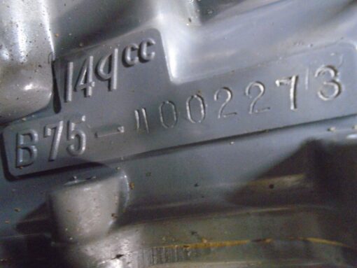 1977 HONDA B75K3 7.5HP POWERHEAD 12010-935-010KA 120 PSI BOAT MOTOR OUTBOARD,,