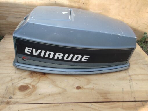 1986-1988 OMC Evinrude VRO 50 hp 50hp Outboard Boat Motor Hood Upper Cowl