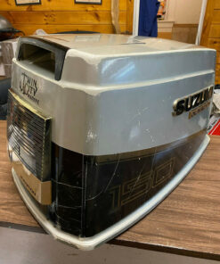 1992 Suzuki DT 150 HP EFI 2 Stroke Hood Top Cowl Cowling Shroud Freshwater MN