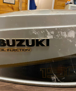 1992 Suzuki DT 150 HP EFI 2 Stroke Hood Top Cowl Cowling Shroud Freshwater MN,,
