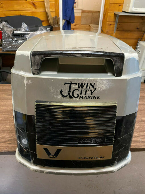 1992 Suzuki DT 150 HP EFI 2 Stroke Hood Top Cowl Cowling Shroud Freshwater MN,,