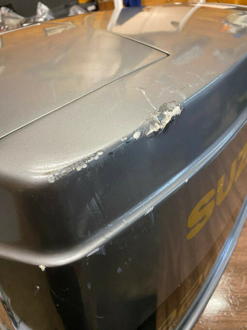 1992 Suzuki DT 225 HP EFI 2 Stroke Hood Top Cowl Cowling Shroud Freshwater MN,,