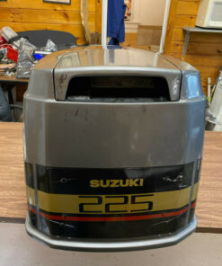 1992 Suzuki DT 225 HP EFI 2 Stroke Hood Top Cowl Cowling Shroud Freshwater MN,,
