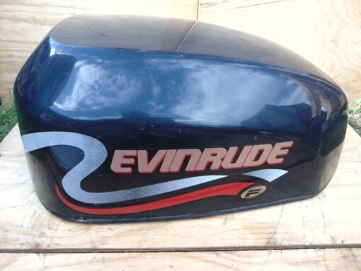 1997-1998 OMC Evinrude Ficht 115 HP Outboard Boat Motor Hood Cowl Cowling