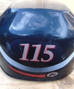 1997-1998 OMC Evinrude Ficht 115 HP Outboard Boat Motor Hood Cowl Cowling,,