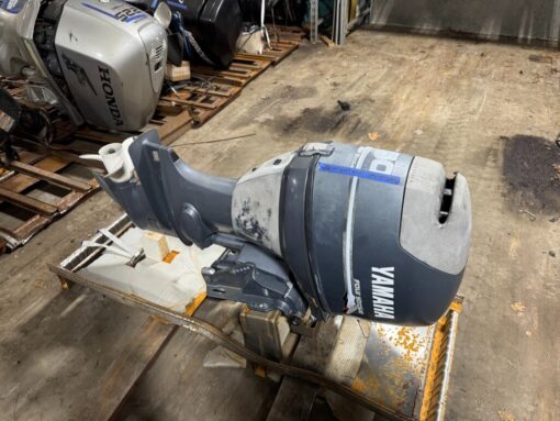 2001 Yamaha F50 Four Stroke 4-Stroke 20" Outboard Boat Motor Engine Runs Well,,