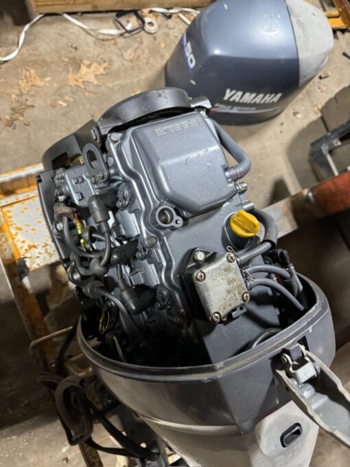 2001 Yamaha F50 Four Stroke 4-Stroke 20" Outboard Boat Motor Engine Runs Well,,