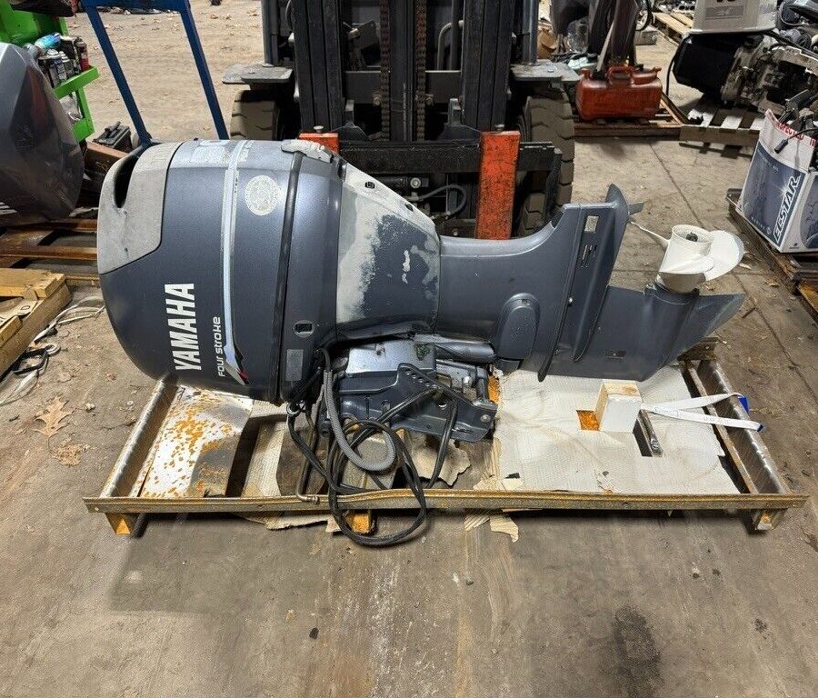 2001 Yamaha F50 Four Stroke 4-Stroke 20" Outboard Boat Motor Engine Runs Well
