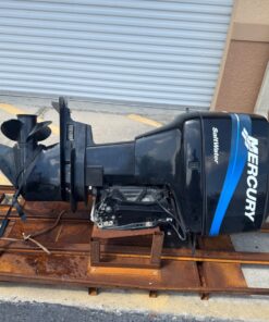 2003 Mercury 90 hp ELPTO 2-Stroke 20" Outboard Boat Motor Engine Runs Well