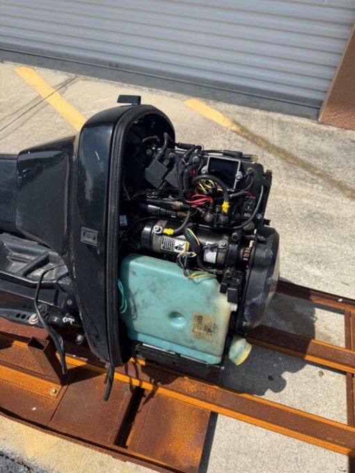 2003 Mercury 90 hp ELPTO 2-Stroke 20" Outboard Boat Motor Engine Runs Well,,