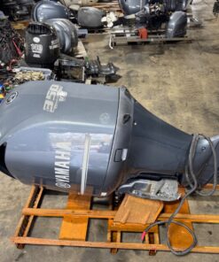 2008 Yamaha F350 V8 4-Stroke 25" Outboard Boat Motor Engine Counter Rotation,,