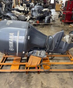 2008 Yamaha F350 V8 4-Stroke 25" Outboard Boat Motor Engine Counter Rotation