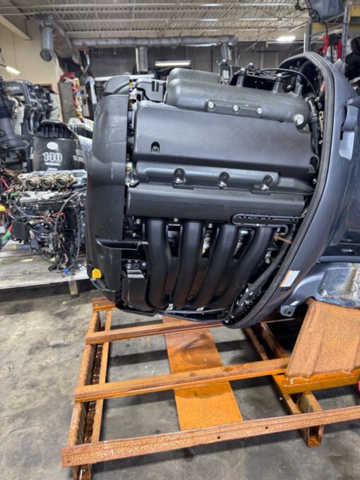2008 Yamaha F350 V8 4-Stroke 25" Outboard Boat Motor Engine Counter Rotation,,