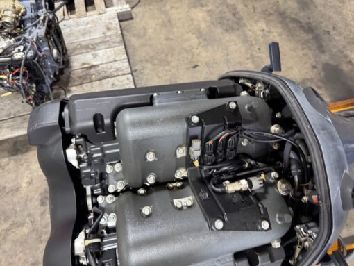 2008 Yamaha F350 V8 4-Stroke 25" Outboard Boat Motor Engine Counter Rotation,,