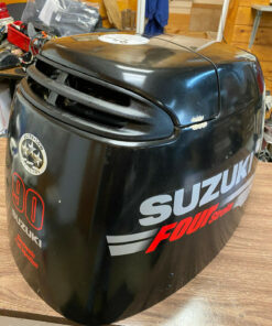 2010 Suzuki DF 90 HP 4 Stroke Outboard Engine Top Cowl Cover Hood Freshwater MN