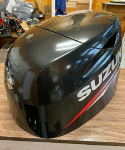 2014 Suzuki DF 70 HP 4 Stroke Outboard Engine Top Cowl Cover Hood Freshwater MN,,