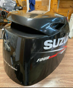 2014 Suzuki DF 70 HP 4 Stroke Outboard Engine Top Cowl Cover Hood Freshwater MN