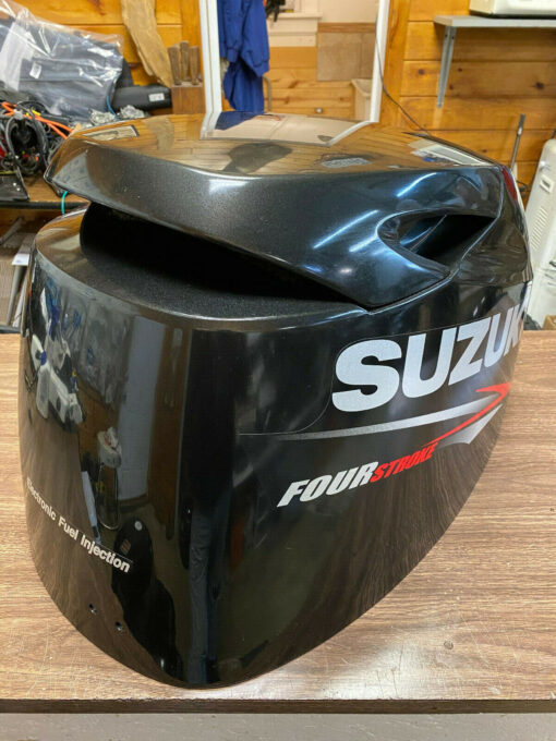 2014 Suzuki DF 70 HP 4 Stroke Outboard Engine Top Cowl Cover Hood Freshwater MN