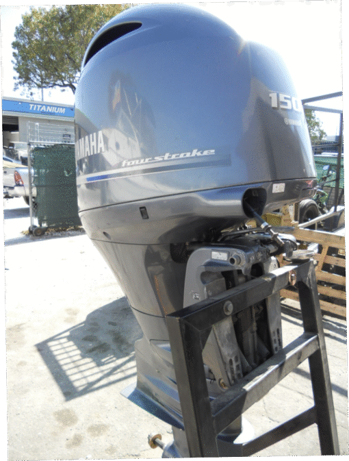 2016 Yamaha F150XB Outboard 25" Shaft engine motor right hand rotation TESTED,,