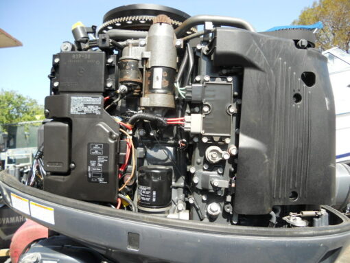2016 Yamaha F150XB Outboard 25" Shaft engine motor right hand rotation TESTED,,