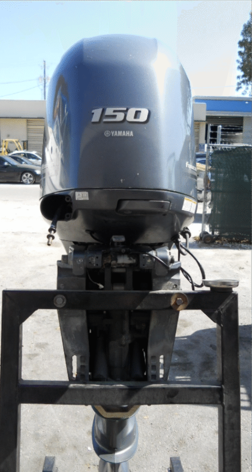 2016 Yamaha F150XB Outboard 25" Shaft engine motor right hand rotation TESTED,,