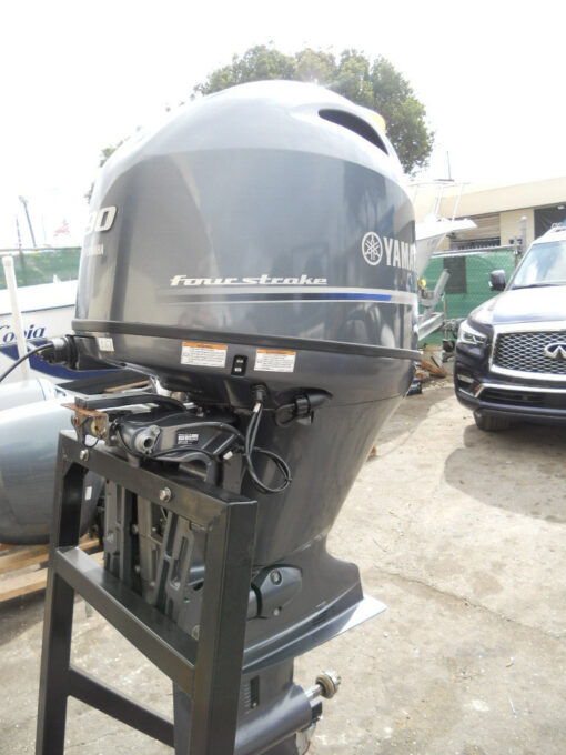 2024 Yamaha F90LB Outboard 20" Shaft 0 Hours Engine Motor mechanical controls,,