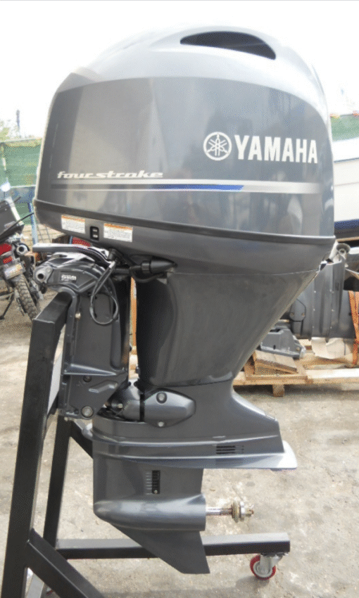 2024 Yamaha F90LB Outboard 20" Shaft 0 Hours Engine Motor mechanical controls