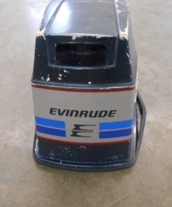 281779 Evinrude 1982 75hp E75TRLCNB Outboard Motor Engine Cover Hood (B),,
