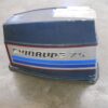281780 Evinrude 1982 75hp E75TRLCNB Outboard Upper Motor Cover Hood (B)