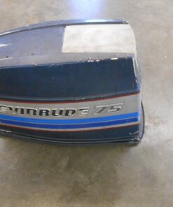 281780 Evinrude 1982 75hp E75TRLCNB Outboard Upper Motor Cover Hood (B),,