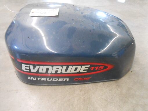 285010 Evinrude 1998 Ficht 115hp E115FTLECS Outboard Motor Cover Hood (B)