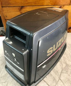 90 's Suzuki DT 75 HP 2 Stroke 3 Cyl Hood Top Cowl Cowling Shroud Freshwater MN