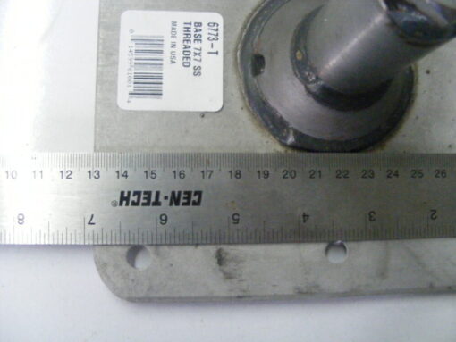 Attwood Swivl-Eze Lock N-Pin 7x7" Seat Base Plate S Steel/Bronze Threaded 6773-T,,
