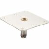 Attwood Swivl-Eze Lock N-Pin 7x7" Seat Base Plate S Steel/Bronze Threaded 6773-T