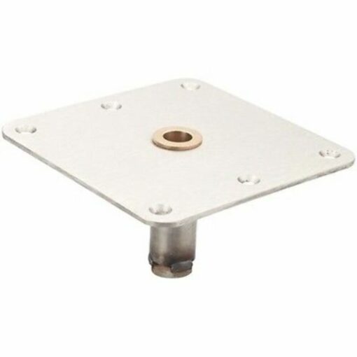 Attwood Swivl-Eze Lock N-Pin 7x7" Seat Base Plate S Steel/Bronze Threaded 6773-T