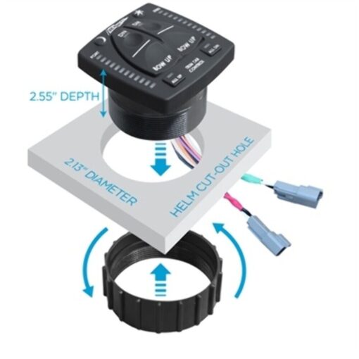 Bennett OBI9000-H Switch Control positionw LED Indicator for HYDRAULIC Trim tab,,