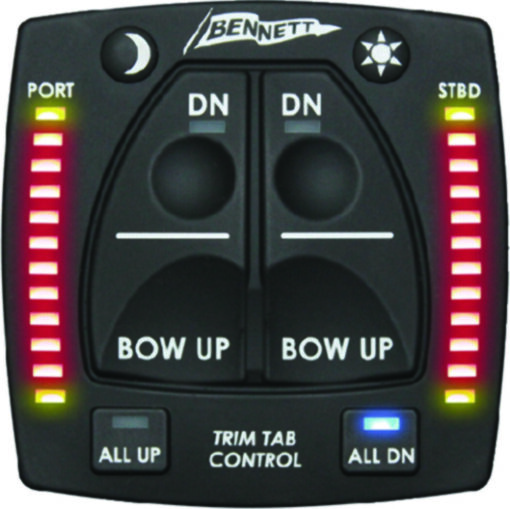 Bennett OBI9000-H Switch Control positionw LED Indicator for HYDRAULIC Trim tab,,