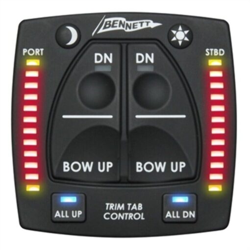 Bennett OBI9000-H Switch Control positionw LED Indicator for HYDRAULIC Trim tab