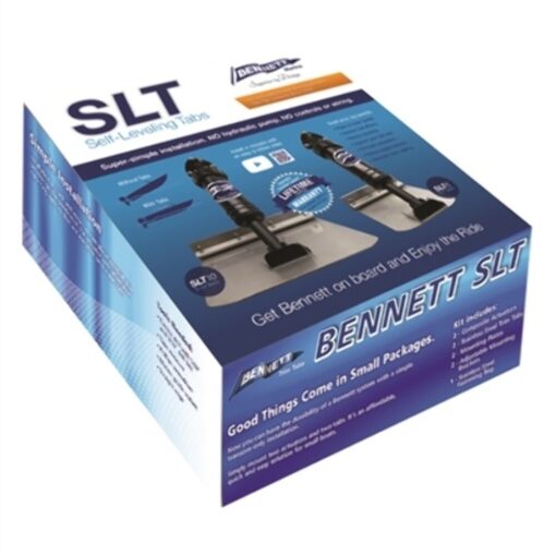 Bennett SLT6 spring-loaded Self-Leveling Trim Tabs 6"x8" for Boats Up to 17' MAX,,