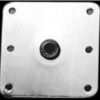 Boater Sports Stainless Steel Base Plate 7 X 7 Stainless Steel 3/4" Pin -Boat MD